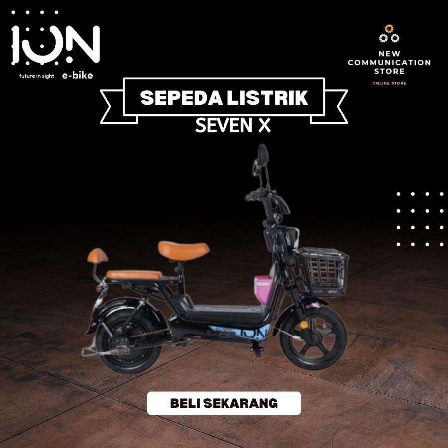 Jual Sepeda Listrik Ion Seven X Shopee Indonesia