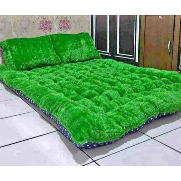 Jual PROMO 1.1 KASUR GENDER BULU RASFUR MUAT 2 ORANG GRATIS 2 BANTAL ...
