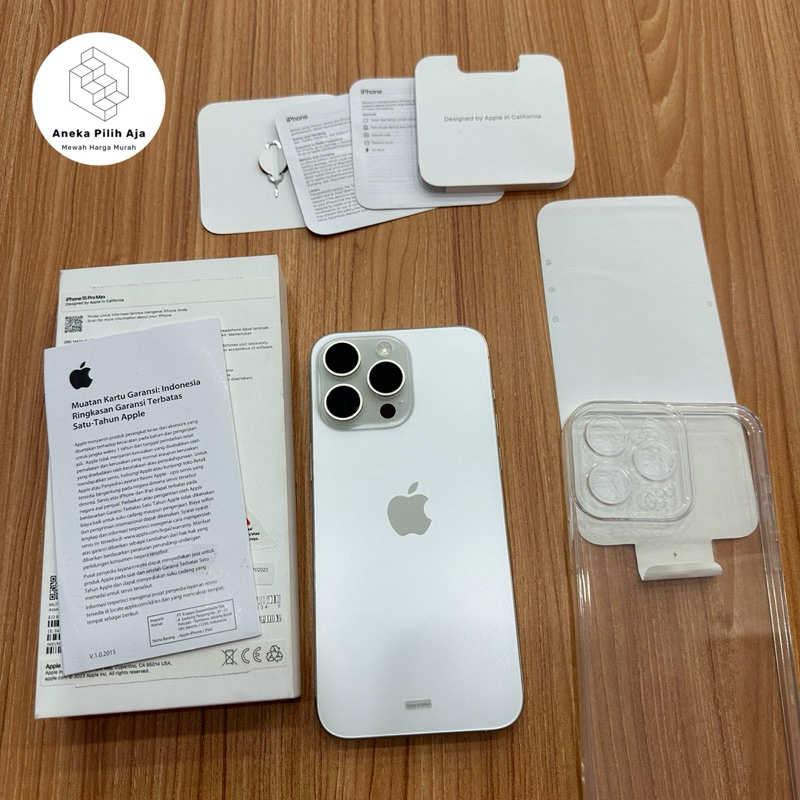 Jual Iphone 15 Pro Max 256 GB RESMI | Shopee Indonesia