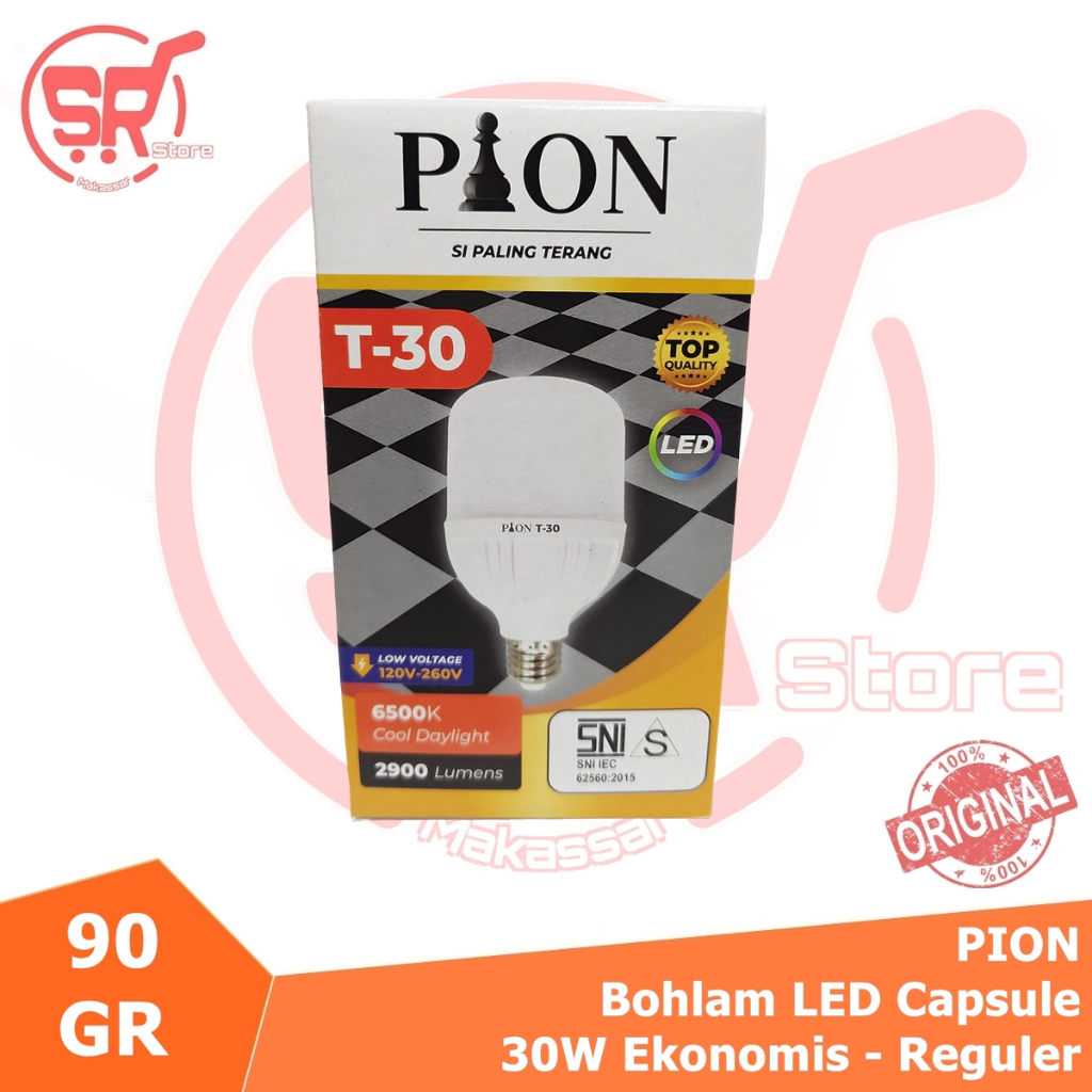 Jual W Lampu Ekonomis Bohlam Led Capsule Ekonomis Murah W Aneka Merk Sni Low Voltase Tiki