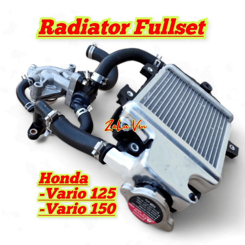 Jual RADIATOR FULLSET RADIATOR+SELANG+WATERPUMP+THERMOSTAT HONDA VARIO ...