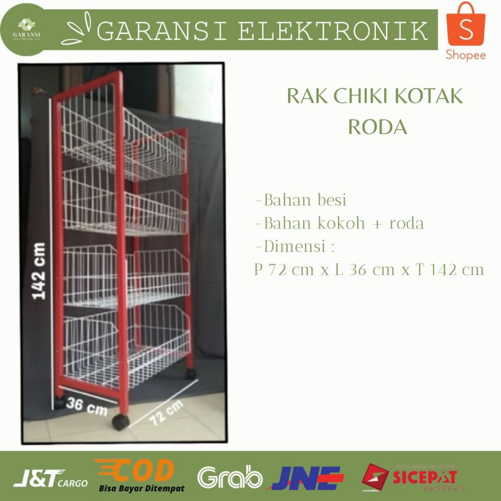 Jual RAK CHIKI KOTAK RODA NEW PRODUK!!! | Shopee Indonesia