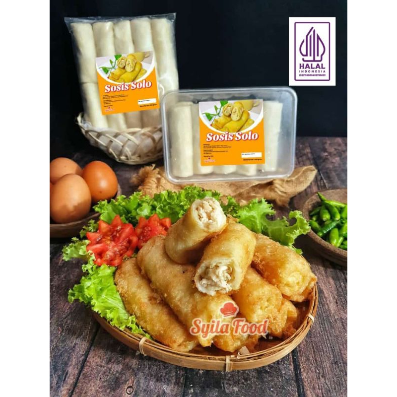 Jual Sosis Solo Premium Isi Ayam Kemasan Box Shopee Indonesia