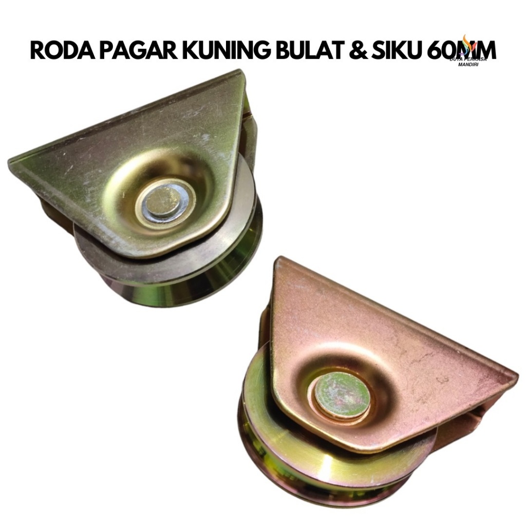 Jual Dpm Roda Pagar Besi Siku Bulat 60mm 6cm Gerbang Bubut Besi Cor Katrol Shopee Indonesia 0263