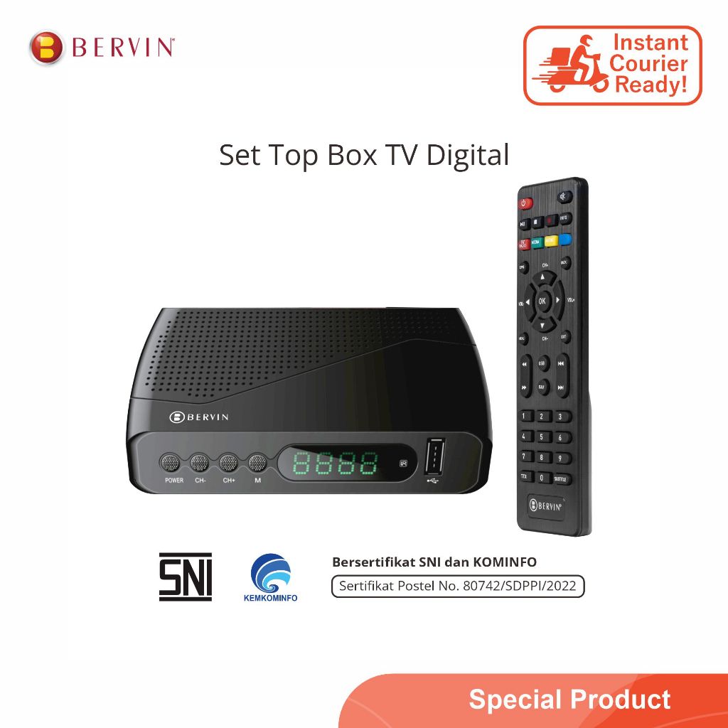 Jual Set Top Box TV Digital DVB-T2 | Bervin / Antena Digital | Shopee ...