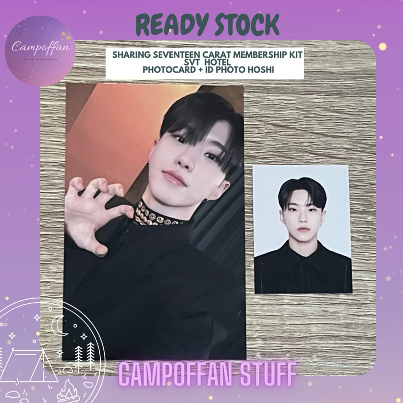 Seventeen Jun Carat Membership Kit Photocard OFFICIAL