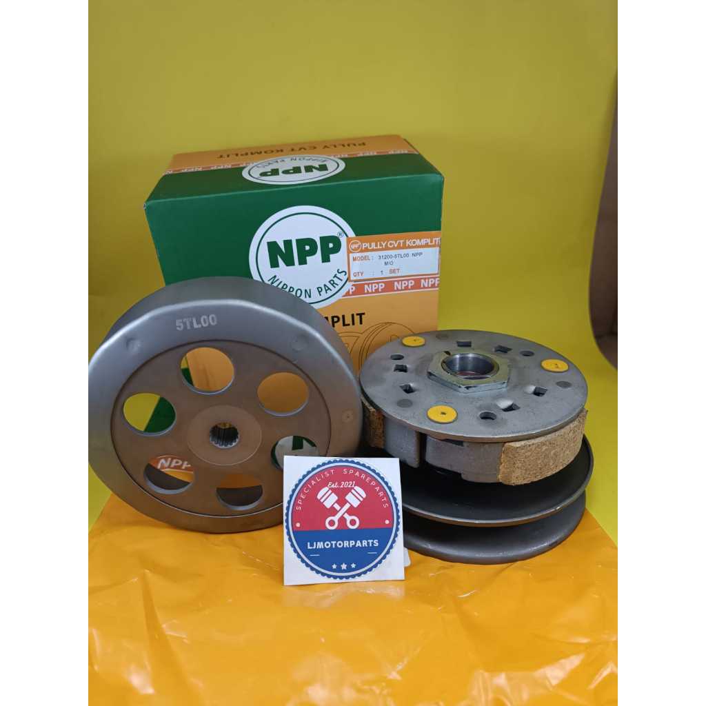 Jual Pully Puli Poli CVT Komplit Pully Assy SET Mio Sporty Mio Smile ...