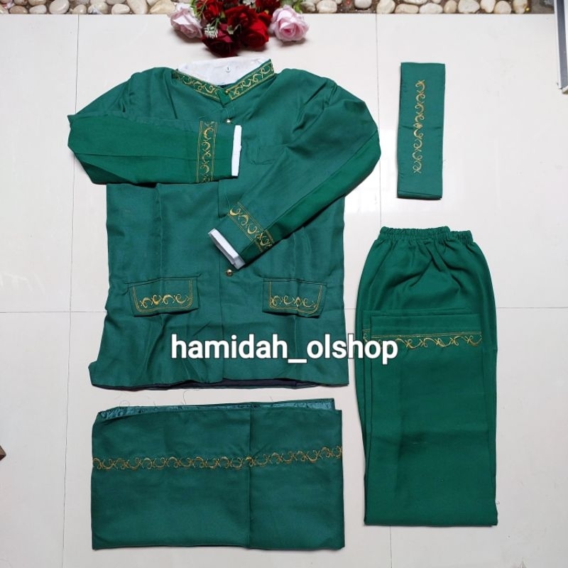 Jual Setelan Basofi Celana Sarung Peci SMA / Dewasa | Shopee Indonesia