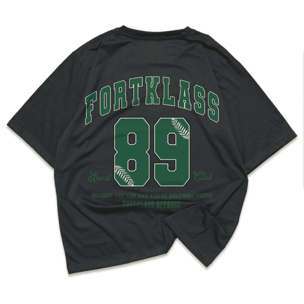 Jual FortKlass Kaos Oversize SPORTY 89 T-Shirt Cowok Premium Kaos Pria ...