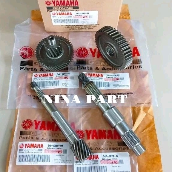 Jual Gigi Rasio Set 4Pcs Gear Gardan Yamaha Mio J Mio Mio Gt 113 X-Ride ...