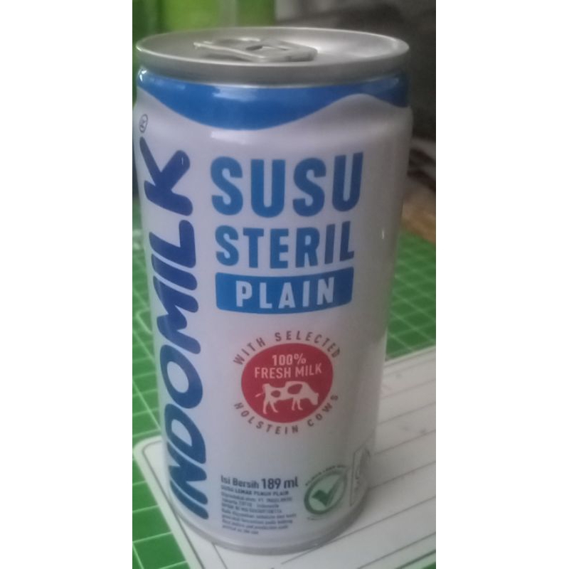 Jual indomilk kaleng susu steril plain isi189ml | Shopee Indonesia