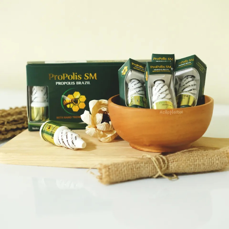 Jual Propolis SM Brazil Obat Herbal Hemangioma, Obat Penghilang Bekas ...