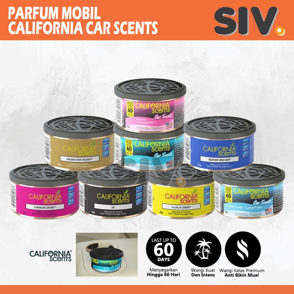 Jual PARFUM MOBIL USA California CAR SCENT Shopee Indonesia
