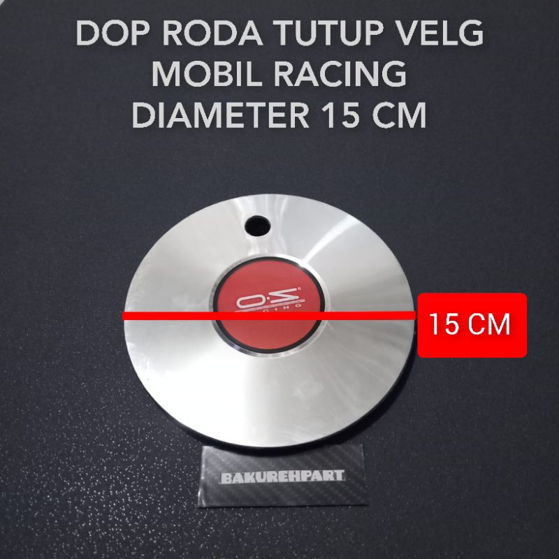 Jual Dop roda tutup velg mobil racing Logo OZ racing diameter 15 cm ...