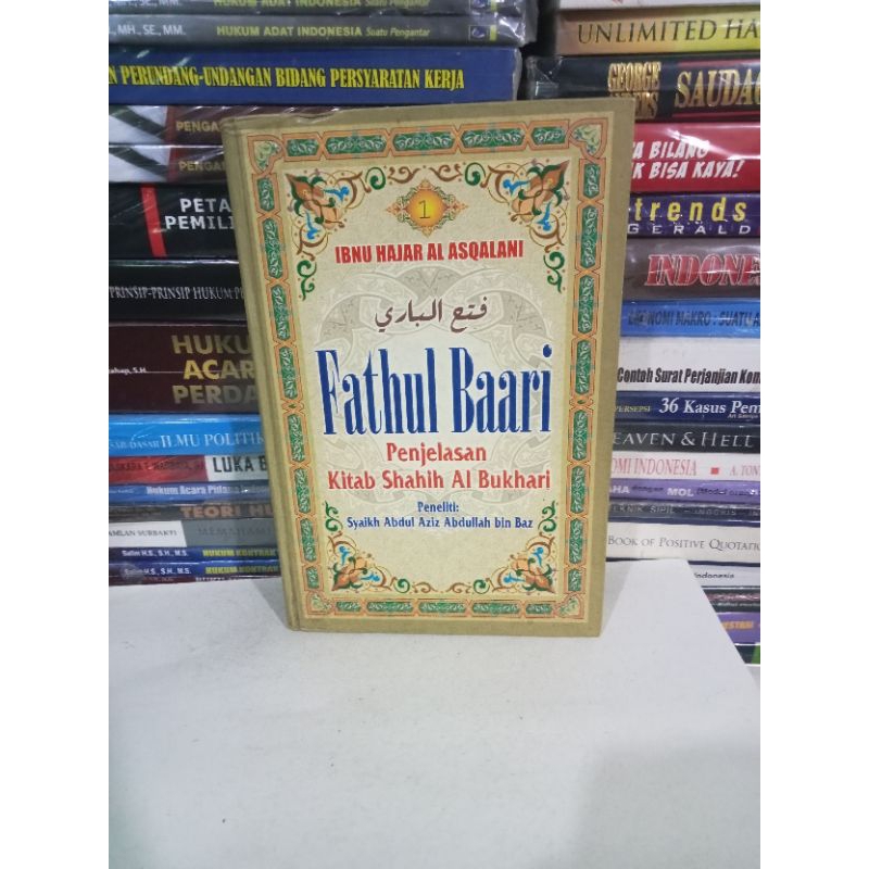 Jual Buku FATHUL BAARI PENJELASAN KITAB SHAHIH AL BUKHARI Jilid 1 ...