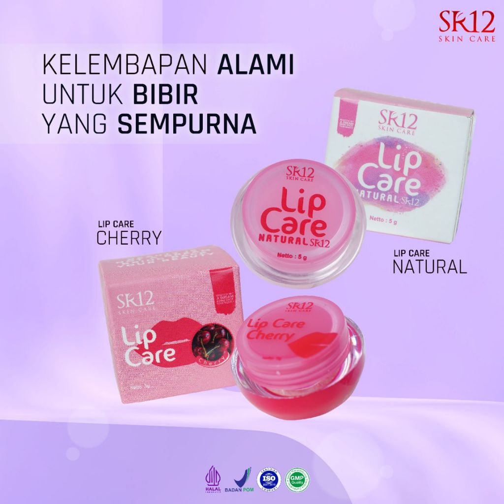 Jual Lip Care SR12 / Pelembab Bibir Pencerah Warna Bibir Alami Solusi