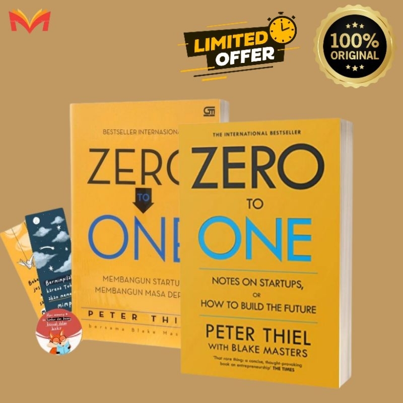 Jual Buku Zero To One Membangun Startup Membangun Masa Depan Peter Thiel Shopee Indonesia
