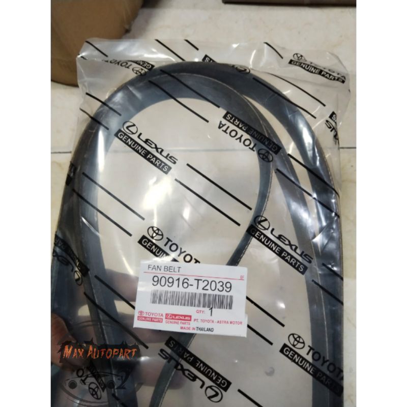 Jual FAN BELT TALI KIPAS TOYOTA YARIS/VIOS/ETIOS 90916T2039 (6pk1150