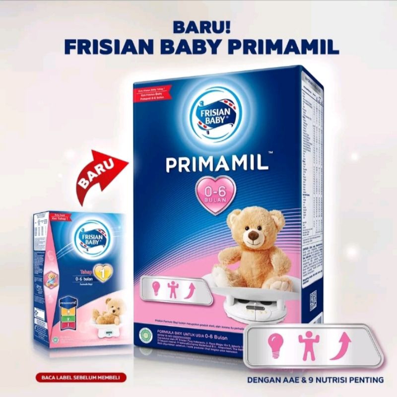 Jual FRISIAN FLAG PRIMAMIL 0-6 BULAN 120&200GR //susu bubuk //susu ...