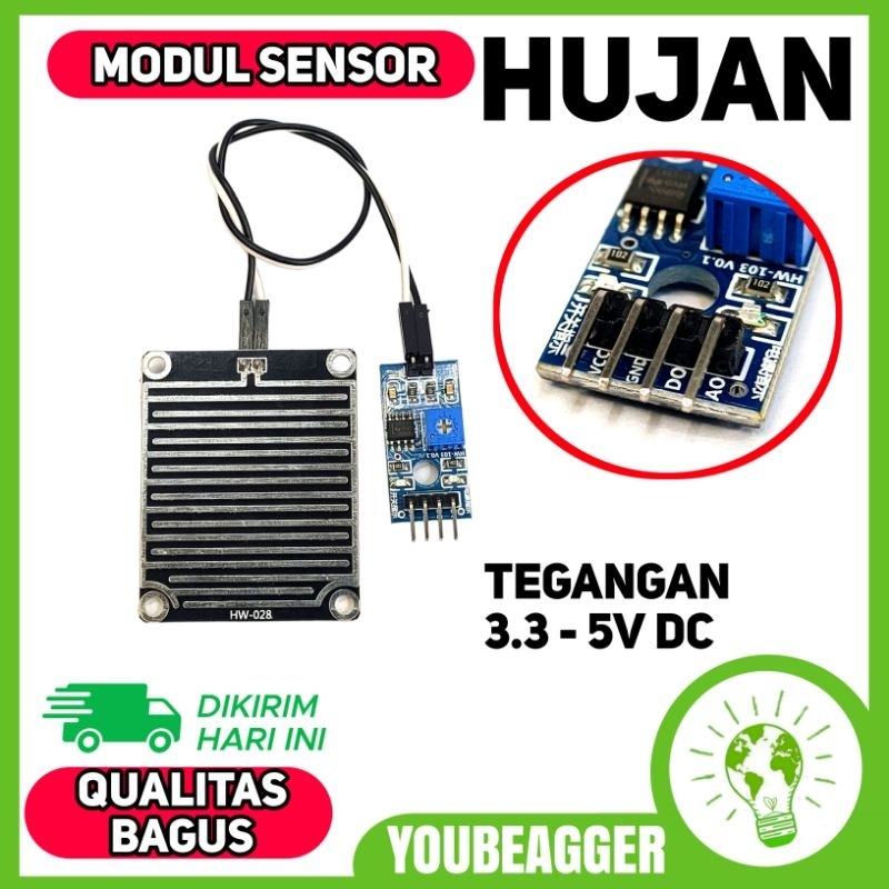 Jual Modul sensor air hujan | Shopee Indonesia
