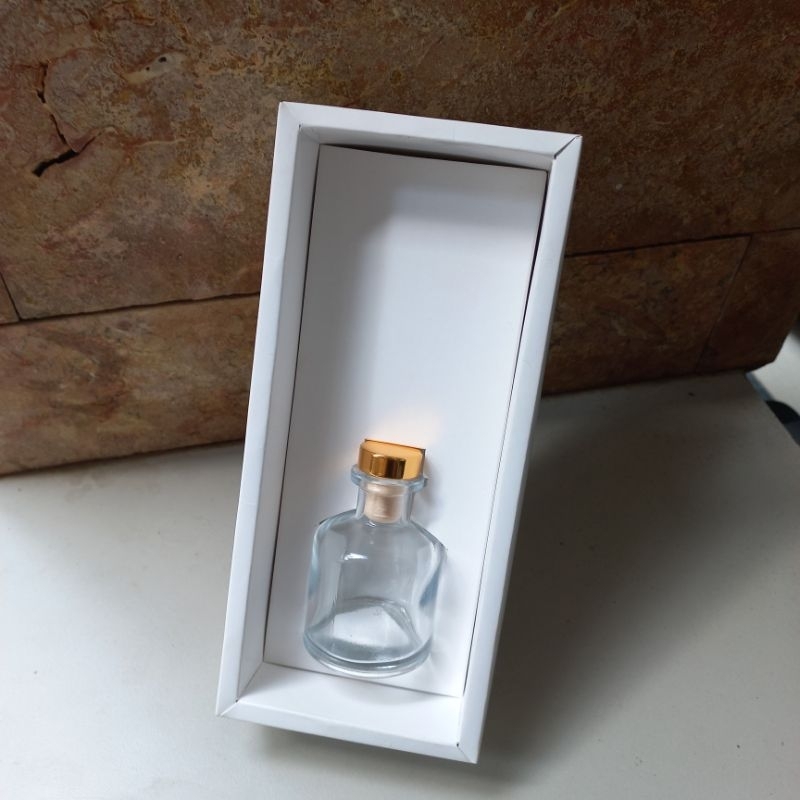Jual BOX REED DIFFUSER 20x8xx5.5 cm IVORY | SLIDING BOX (MINIMAL ORDER ...