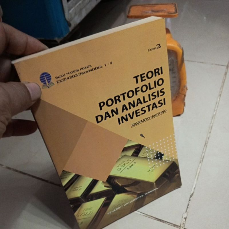 Jual TEORI PORTOFOLIO DAN ANALISIS INVESTASI EKSI4203/3SKS/MODUL 1-9 ...