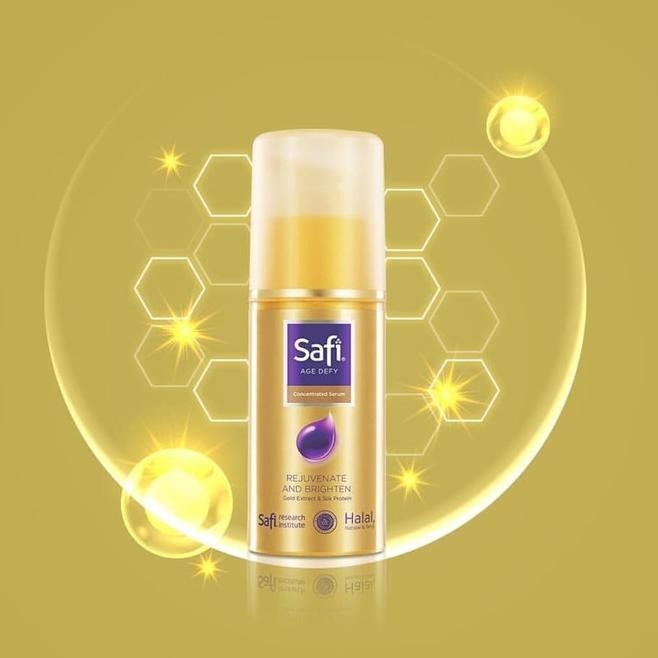 Jual SAFI AGE DEFY CONCENTRATED SERUM 20gr / SERUM WAJAH {NEW PACKAGING ...