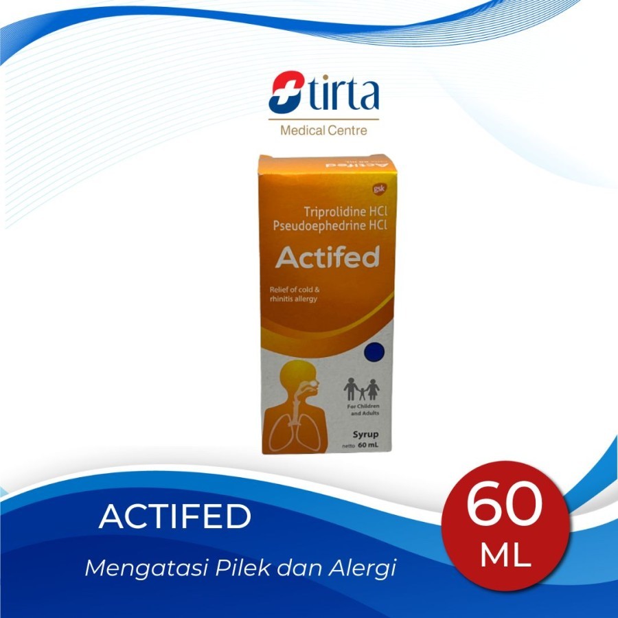 Jual Actifed Sirup 60 Ml (kuning) | Shopee Indonesia