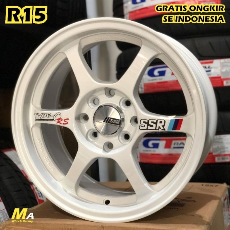 Jual Velg Mobil Racing Ring Ssr Type C Velg R Mobil Mobilio Agya Ayla Ignis Brio Calya