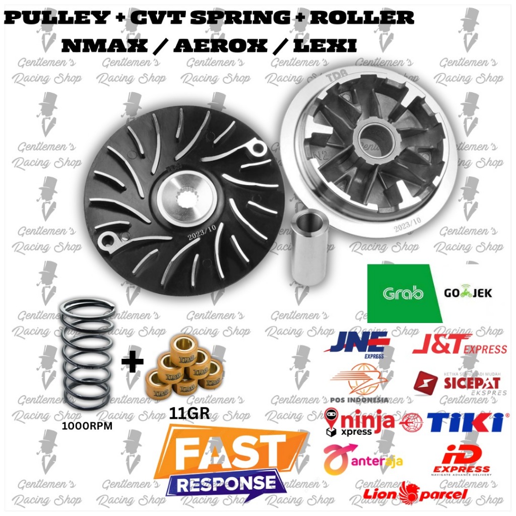 Jual Paket Upgrade Cvt Tdr Nmax Aerox Lexi Pulley Set Roller Per Cvt Shopee Indonesia