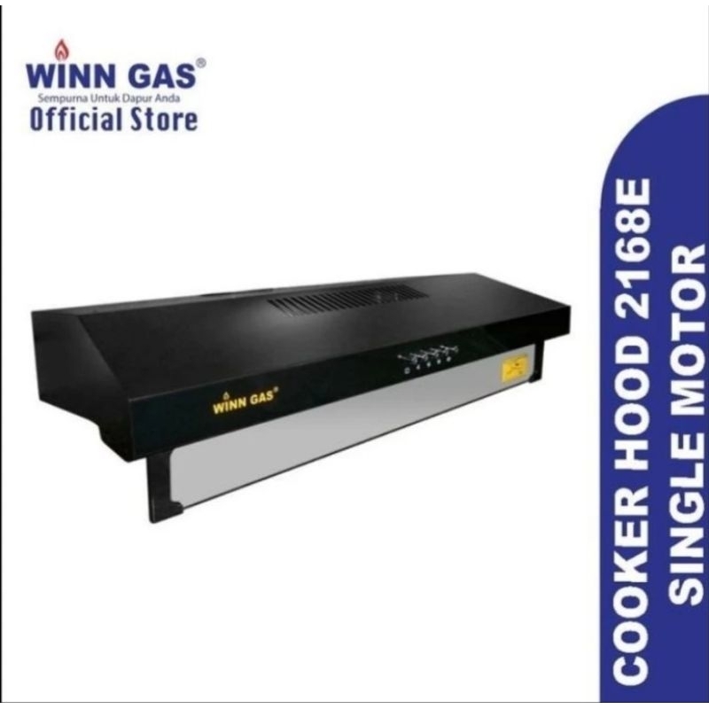 Jual Winn Gas Cooker Hood 60 cm W2168E/ W 2168E Penghisap Asap Kompor