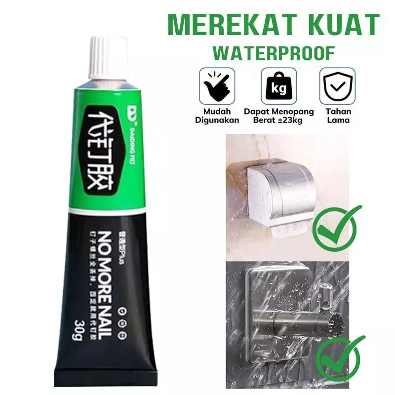 Lem Pengganti Paku / Lem Perekat Serbaguna No More Nail Super Kuat | AutoStock