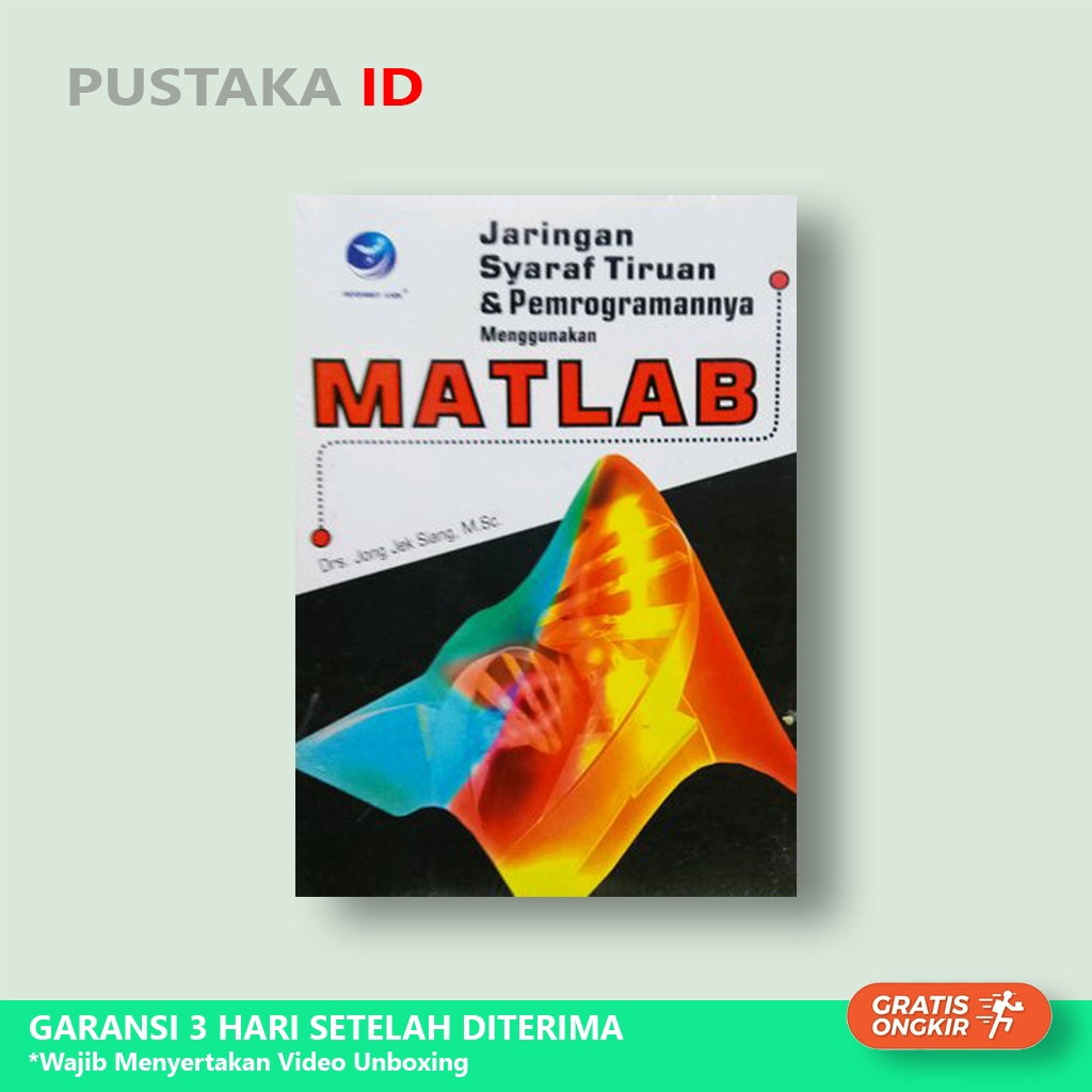 Jual Buku Jaringan Syaraf Tiruan Dan Pemrograman Menggunakan Matlab Original Shopee Indonesia 0056