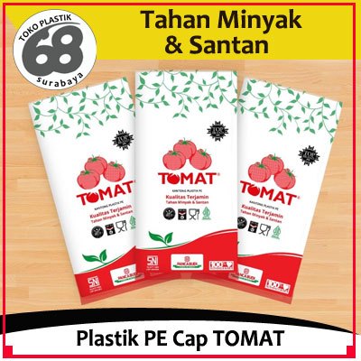 Plastik Merk Tomat, Tahan Minyak dan Santan