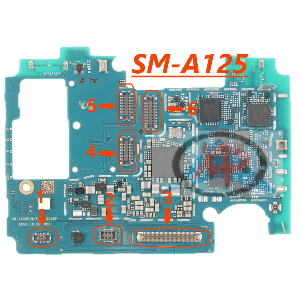 Jual konektor LCD SM-A125F A12 FPC ON BOARD | Shopee Indonesia
