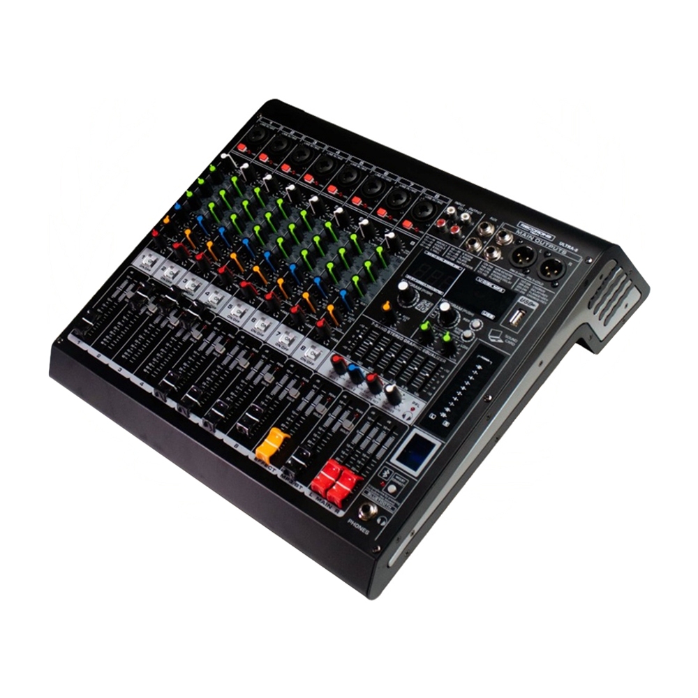 Jual Recording Tech ULTRA 8 ULTRA8 8 Channel USB Audio Mixer | Shopee ...