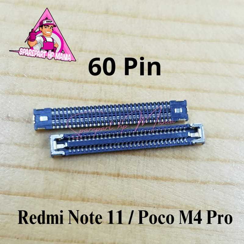 Jual KONEKTOR LCD REDMI NOTE 11 POCO M4 PRO SOCKET CONNECTOR ORIGINAL ...