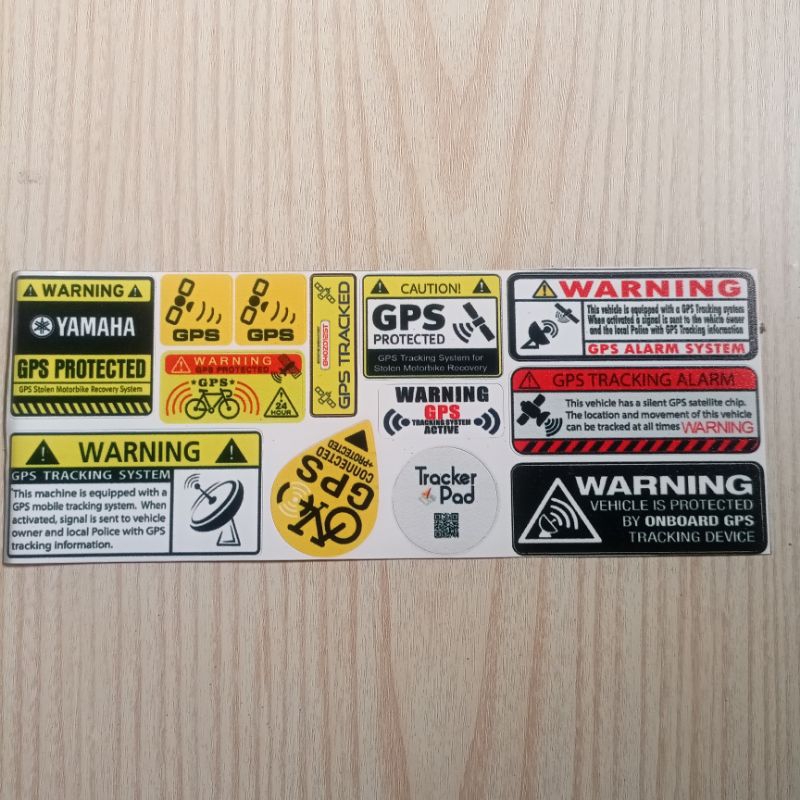 Jual Sticker warning peringatan prosedur informasi penting OK Honda ...