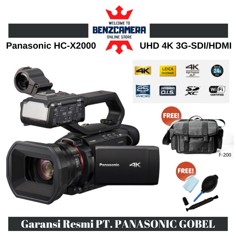 Jual Panasonic HC-X2000 UHD 4K | Shopee Indonesia