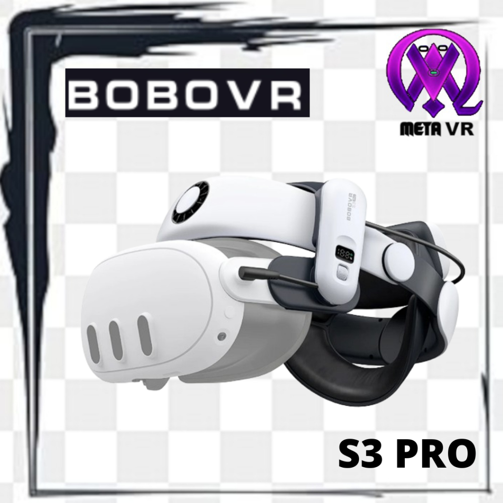 BOBOVR B100U Upgrade Kit voor M1/M2/M3 Strap VR-accessoires Compatibel met Meta Quest 3.10000mAh Hot-Swap Batterij, 20W Snel Opladen