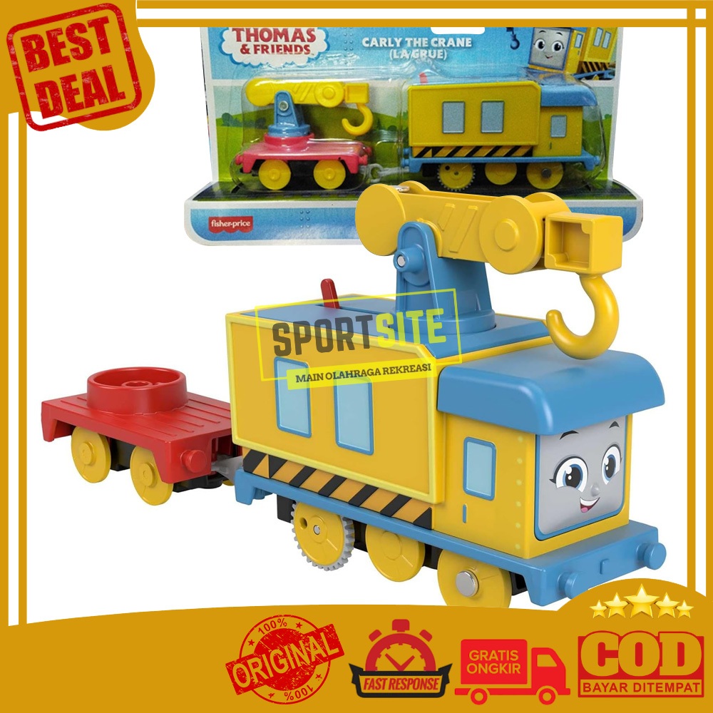 Thomas and Friends Track Master Motorized Engine Mainan Kereta Bermotor  Percy James Rebecca Gordon