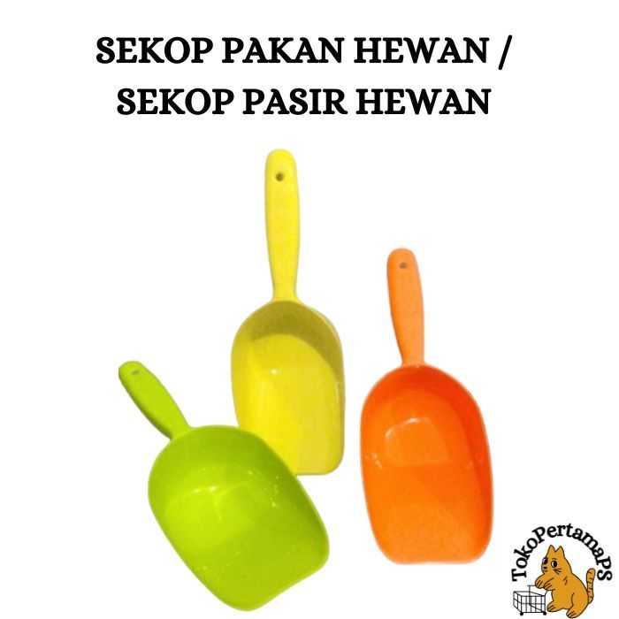Jual Sekop Pasir Kucing Sendok Pakan Kering Hewan | Shopee Indonesia