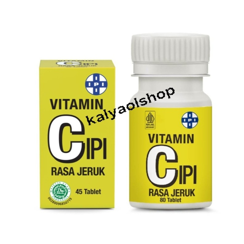 Jual Vitamin C IPI Isi 80 Tablet Shopee Indonesia