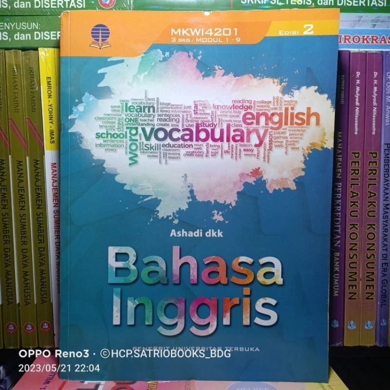 Jual Bahasa Inggris Edisi 2 | Buku Bahasa Inggris BMP MKWI4201 ...