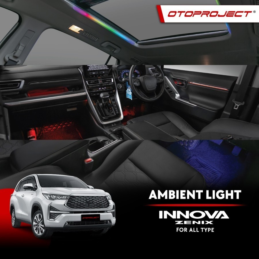 Jual Ambient light Led Rgb Interior Mobil Innova Zenix Type V/Q ...