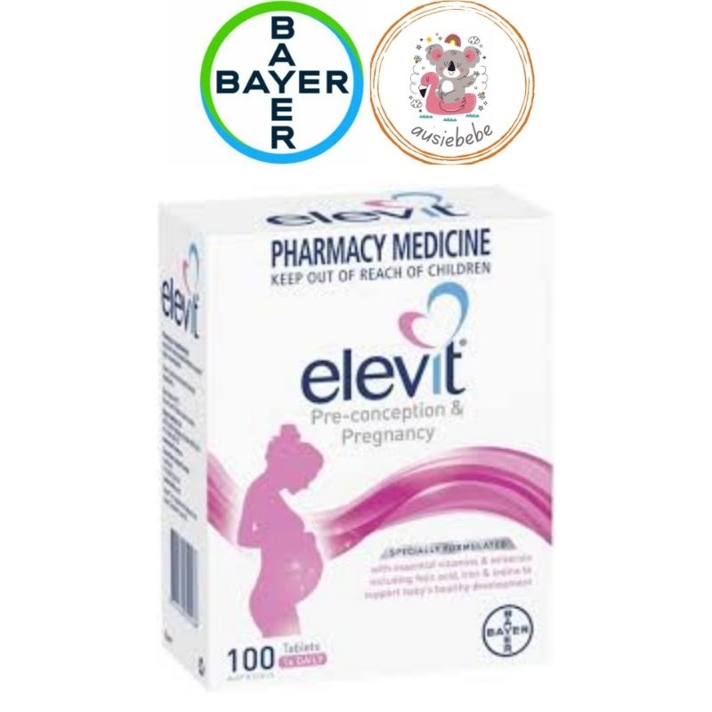 Jual Elevit Preconception & Pregnancy Multivitamin 100 tablets