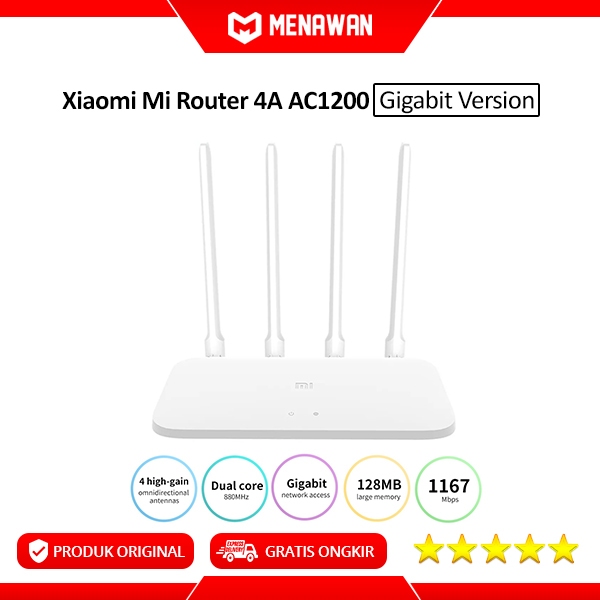 Xiaomi Mi Router 4A Gigabit AC1200 Dual Band 4C Antenna High Speed  Wireless Original