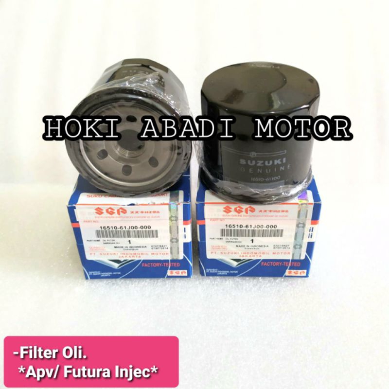 Jual Filter Oli Saringan Oli Suzuki APV Futura Injeksi Karimun Original ...