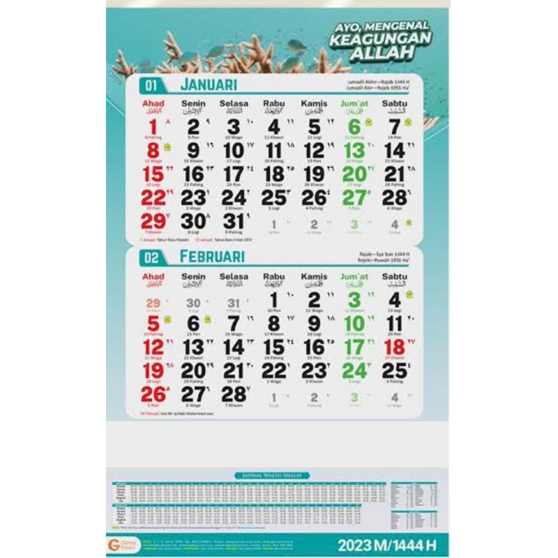 Jual Kalender | Shopee Indonesia