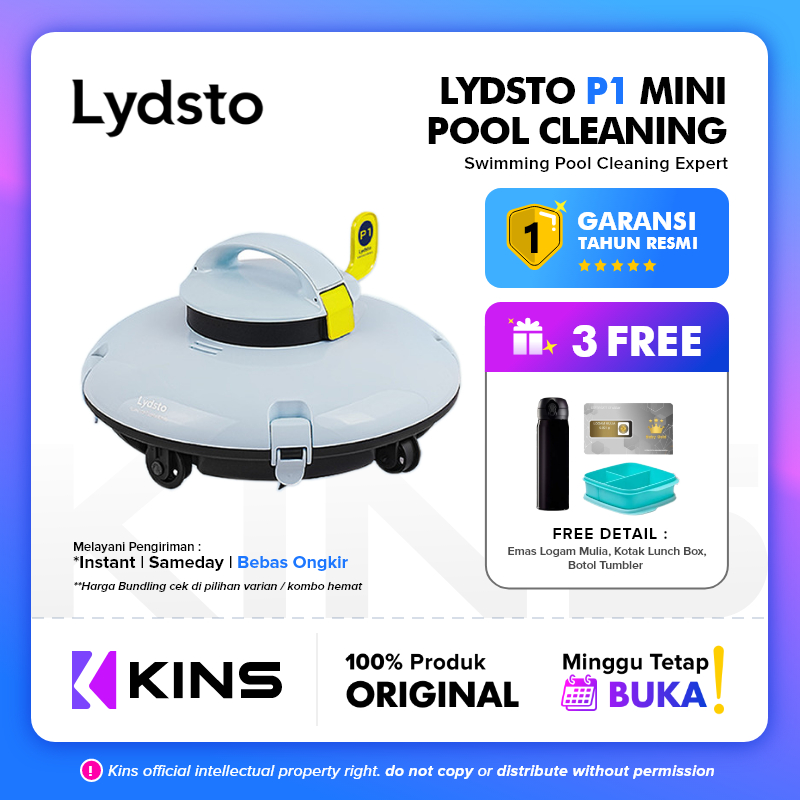 Jual Lydsto Pool Robot Vacuum Cleaner Kolam Renang Cordless P1 Mini